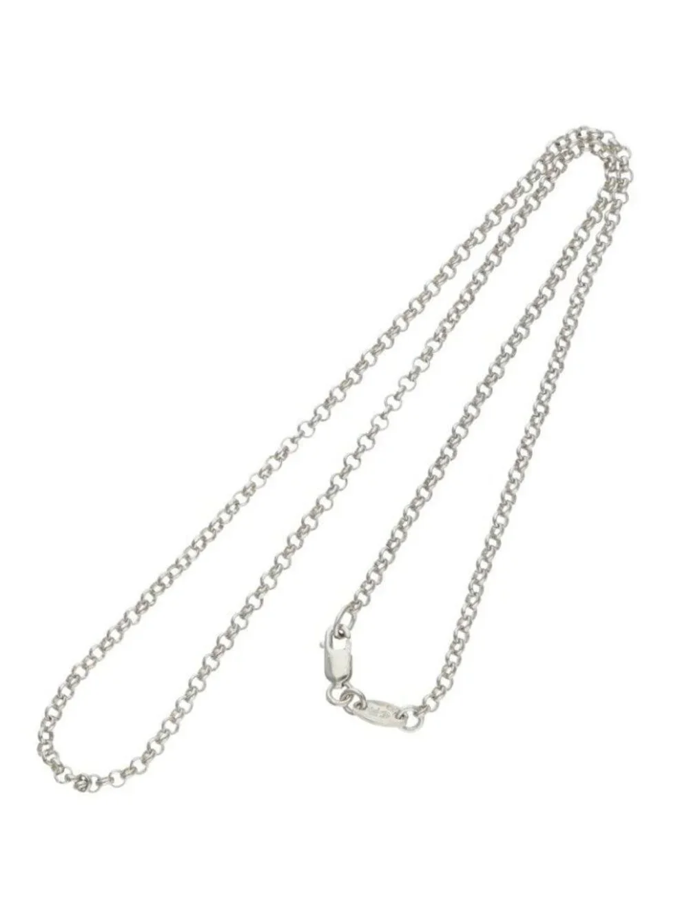 Chrome Hearts Neckchain Roll Chain Silver Necklace